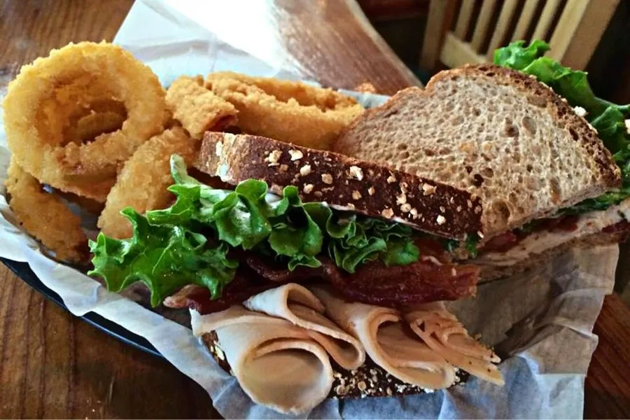 Turkey Sandwich at Bigfoot's Lodge